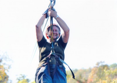 ziplining in Branson