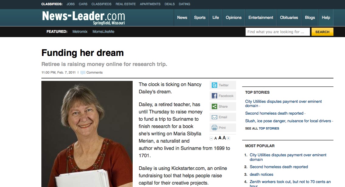 screenshot from Springfield News-Leader